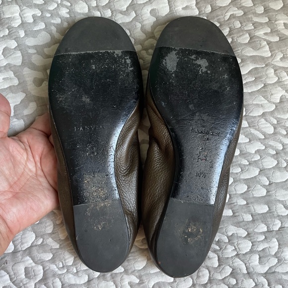 Lanvin Ballerina Leather Flats - Picture 6 of 10